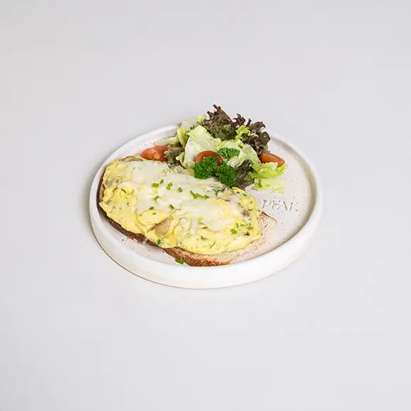 Egg Mushroom and Toast